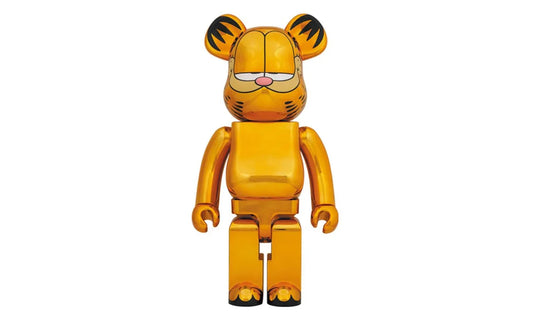 Bearbrick Garfield 1000% Gold Chrome Ver. - BEAR-BG1GCV-GOLDCHROMEVER.