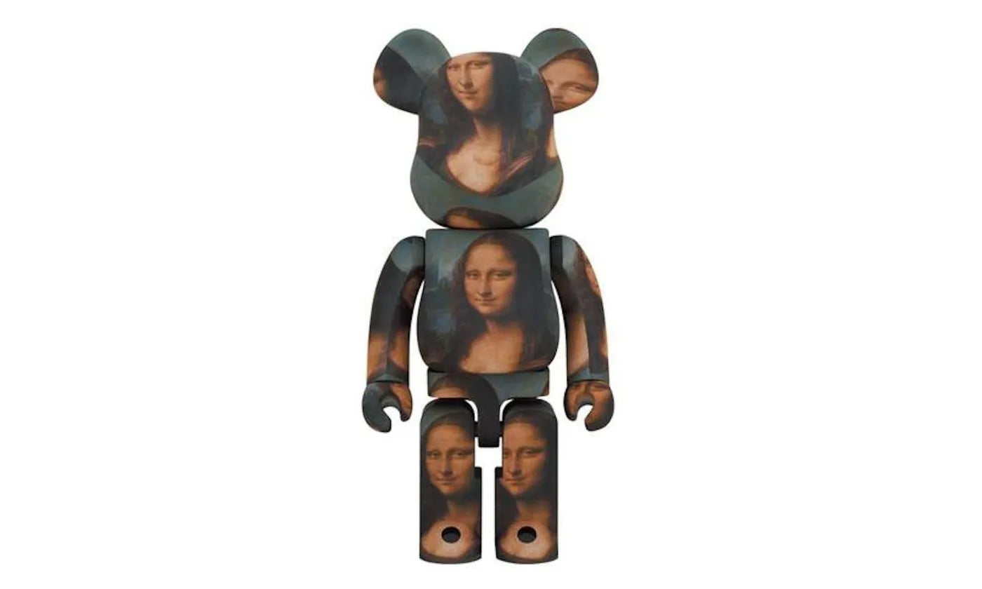 Bearbrick Leonardo De Vinci Mona Lisa 1000% - NO BOX - BEAR-BEARBRIC-MULTI