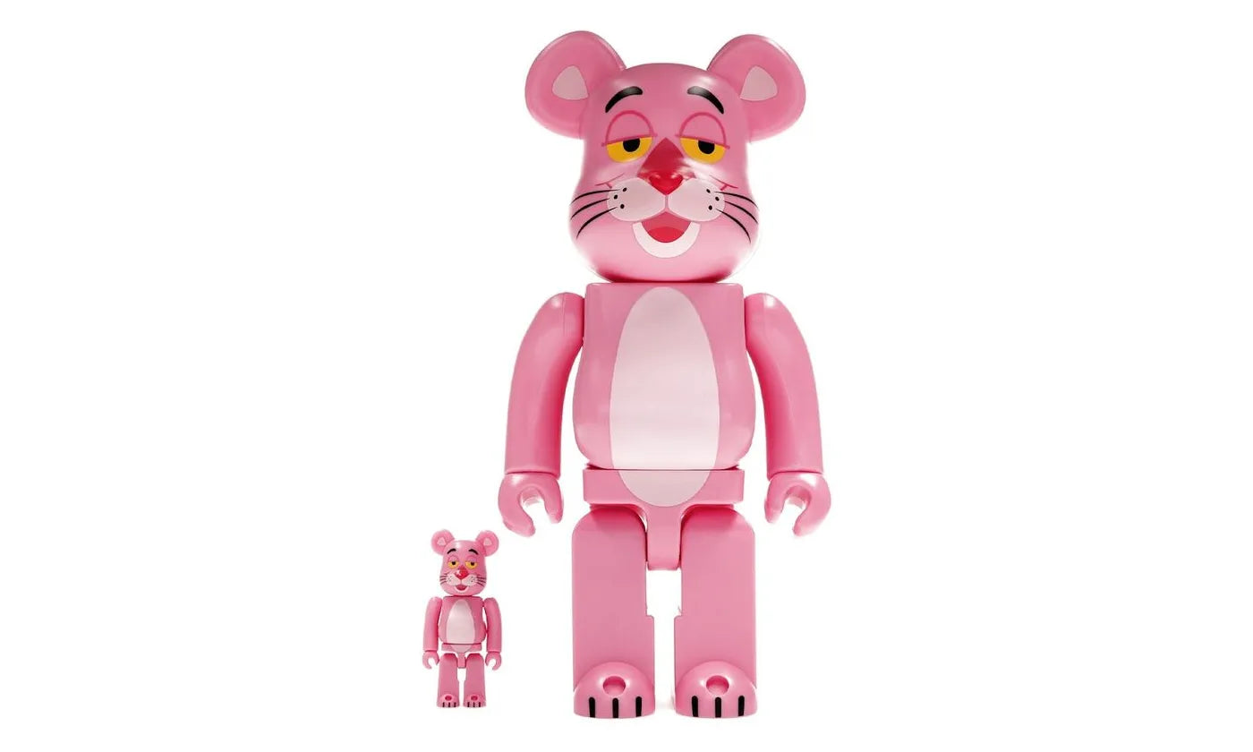 Bearbrick Pink Panther 100% & 400% Set - BEAR-BEARBRIC-MULTI