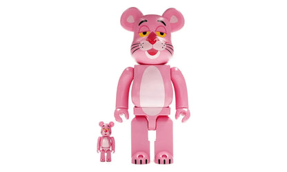 Bearbrick Pink Panther 100% & 400% Set - BEAR-BEARBRIC-MULTI