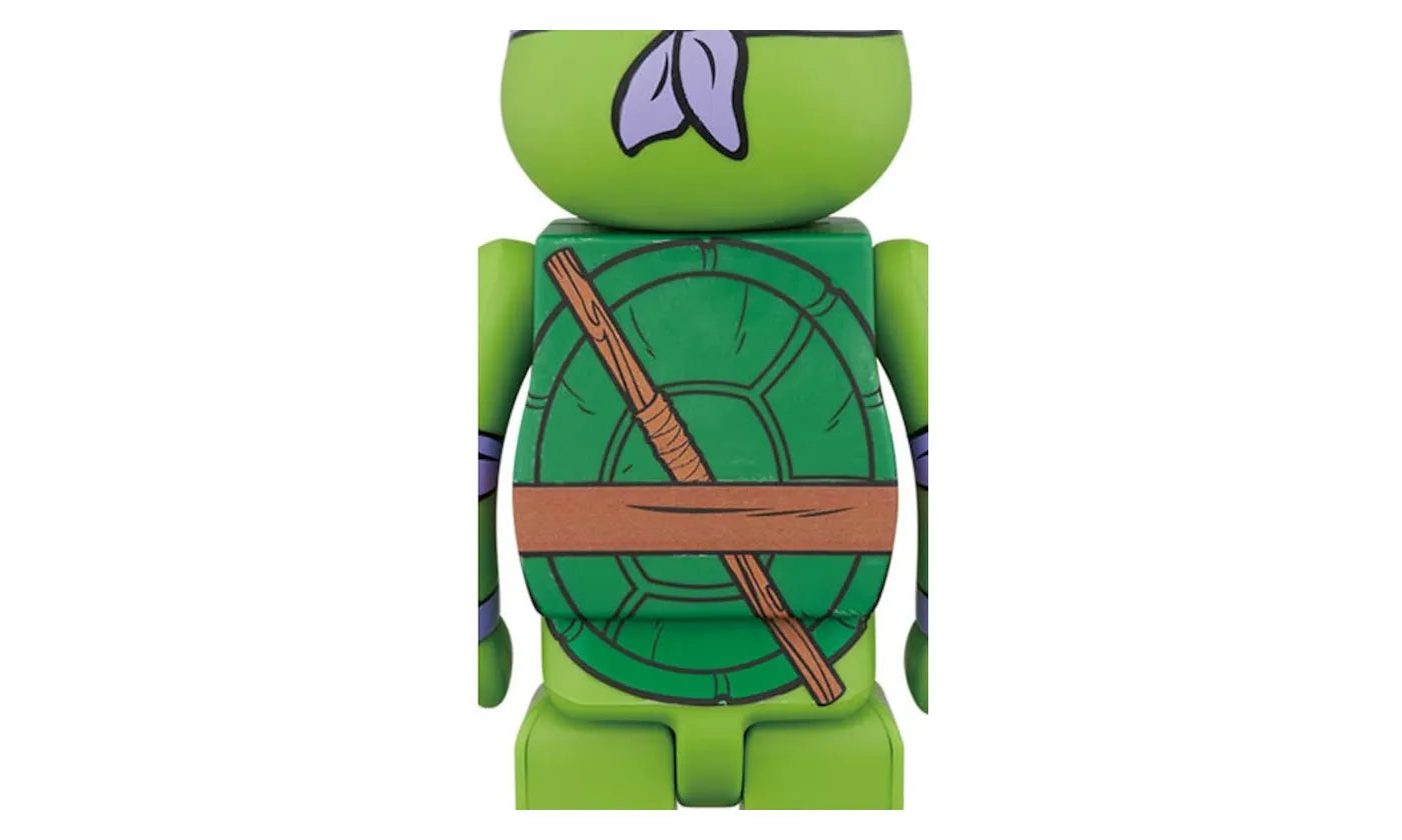 Bearbrick Teenage Mutant Ninja Turtles Donatello 1000% - NO BOX - BEAR-BEARBRIC-MULTI