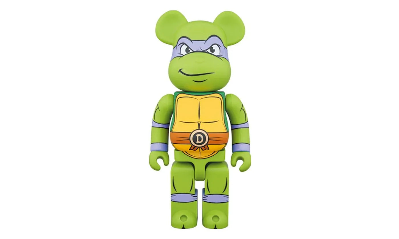 Bearbrick Teenage Mutant Ninja Turtles Donatello 1000% - NO BOX - BEAR-BEARBRIC-MULTI