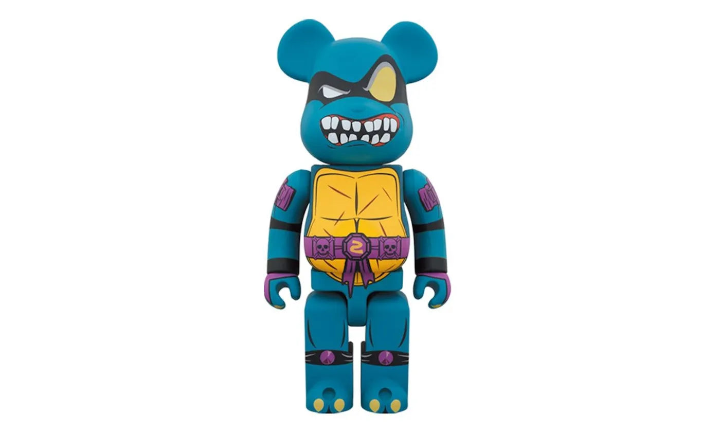 Bearbrick Teenage Mutant Ninja Turtles Slash 1000% - NO BOX - BEAR-BEARBRIC-MULTI