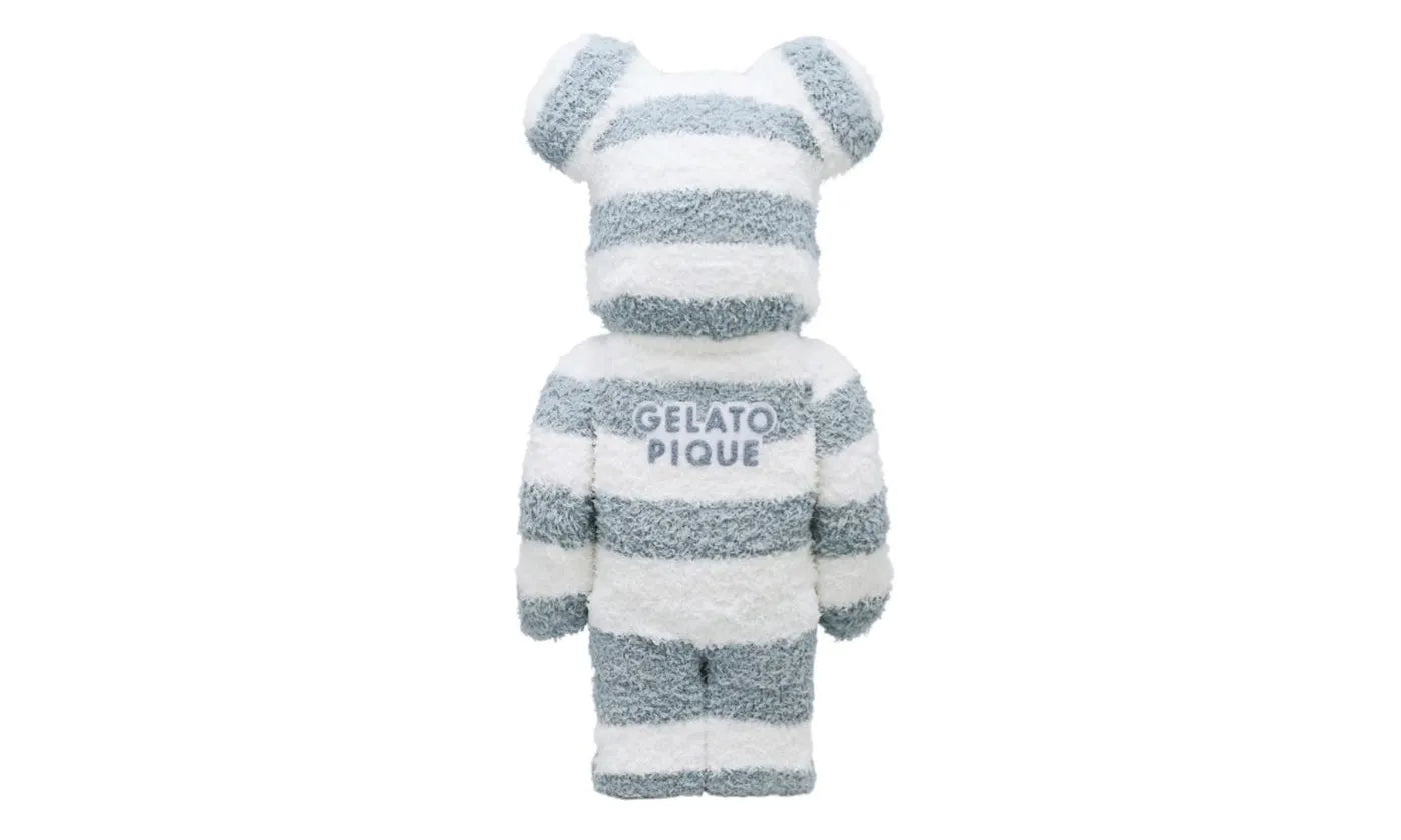 Bearbrick x Gelato Pique Pajamas 1000% White/Blue - BEAR-BXGPP1-BBLUE