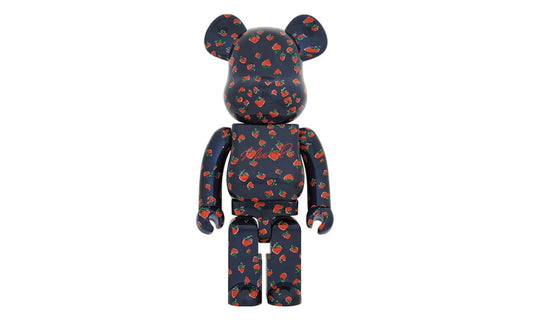 Bearbrick x MUVEIL Strawberry Pattern 1000% - No Box  - BEAR-BEARBRIC-MULTI