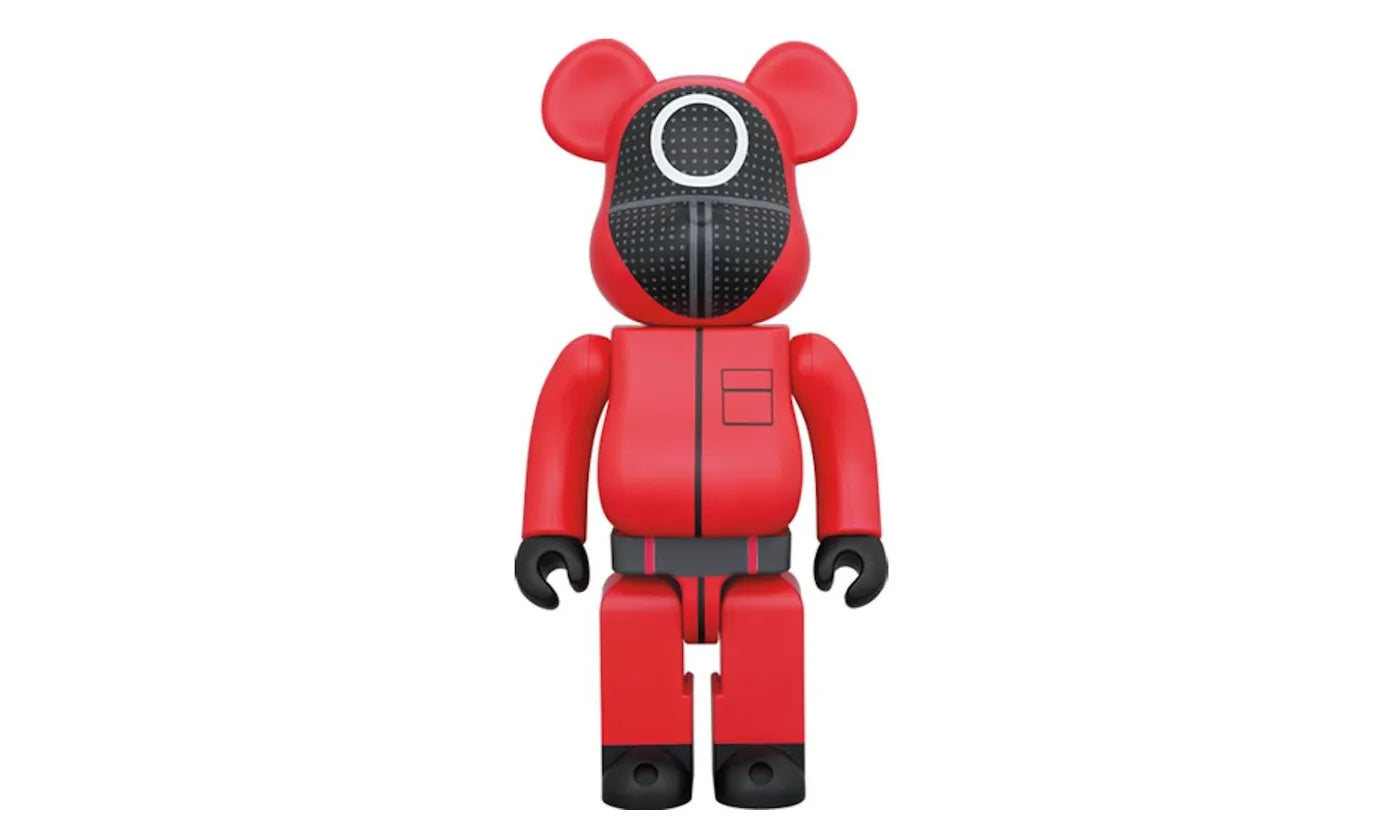 Bearbrick x Squid Game Guard (Circle) 1000% - NO BOX - BEAR-BEARBRIC-MULTI