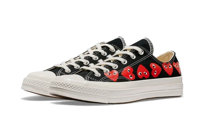 Converse Chuck Taylor All Star 70 Ox Comme des Garcons PLAY Multi-Heart Black - AZ-K126-001