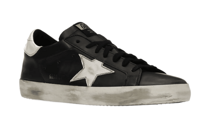 Super-Star Black White Leather - GMF00101F00032180203