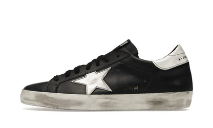 Super-Star Black White Leather - GMF00101F00032180203