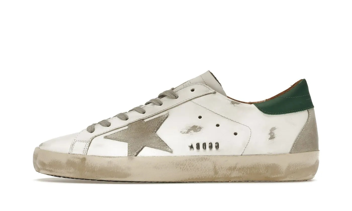 Super-Star White Green Grey Suede Patch - GMF00102F00218010802