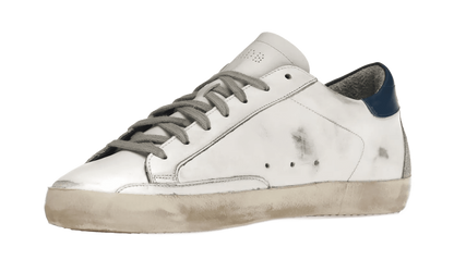Super-Star White Royal Blue Grey Suede Patch - GMF00102F00218110509/GMF00102.F000311.10270