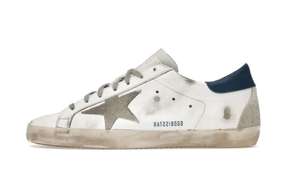Super-Star White Royal Blue Grey Suede Patch - GMF00102F00218110509/GMF00102.F000311.10270