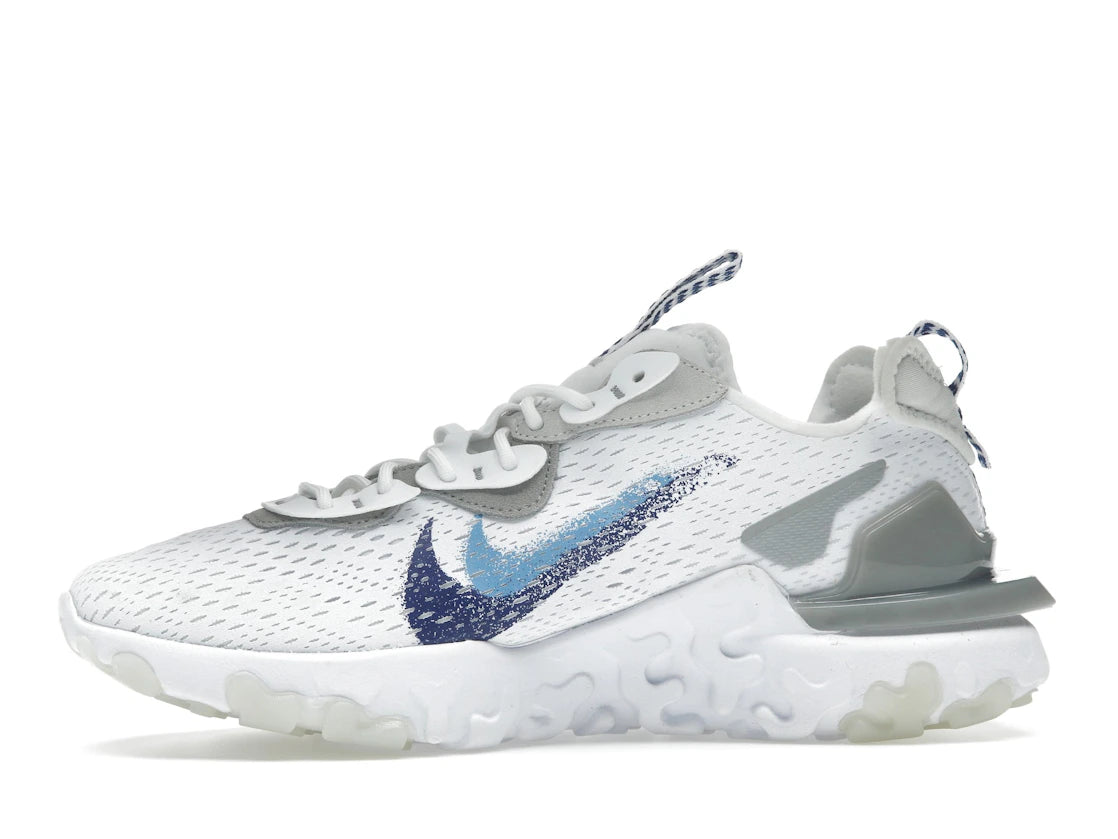 React Vision White Double Blue Swoosh - FJ4231-100
