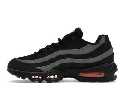 Air Max 95 Black Grey Safety Orange - DX2657-001