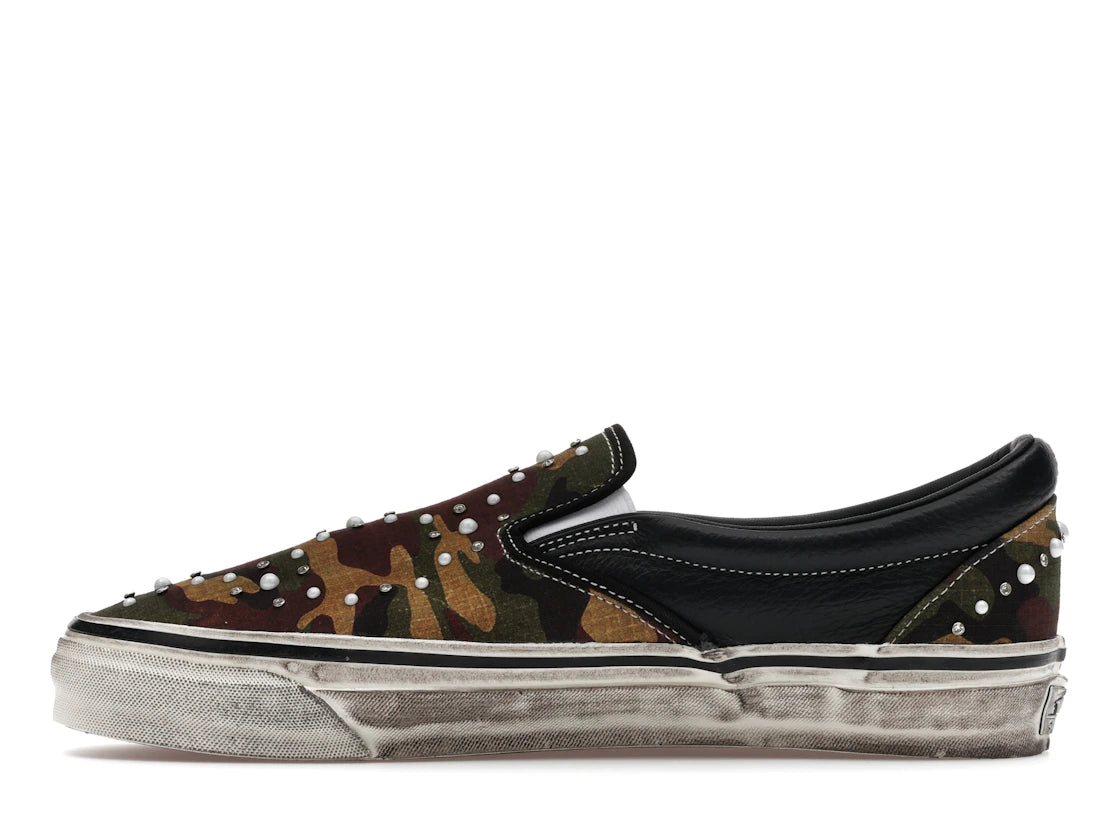 LX Classic Slip-On 98 Pearlized Pack Camo Black - VN000D9PCAK