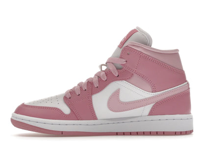Air Jordan 1 Mid Elemental Pink Iced Carmine - BQ6472-605