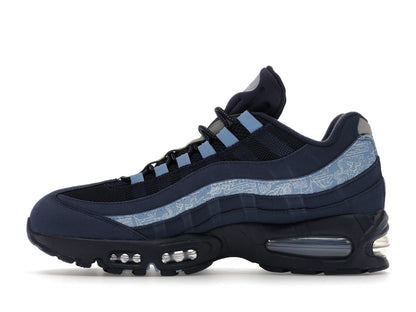 Air Max 95 SE Big Bubble Obsidian Work Blue - IU2254-900
