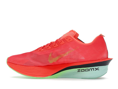ZoomX Vaporfly Next% 4 Bright Crimson Mint Foam Cave Purple Lime Blast - HF6414-600