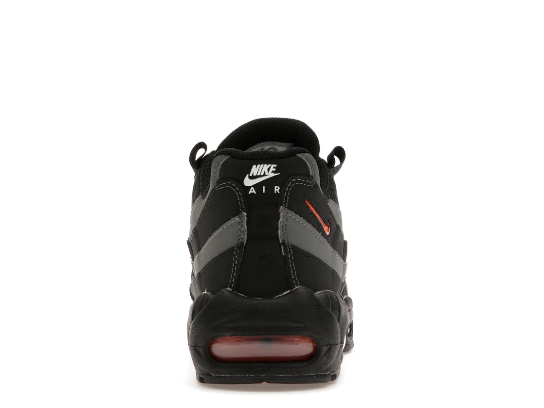 Air Max 95 Black Grey Safety Orange - DX2657-001