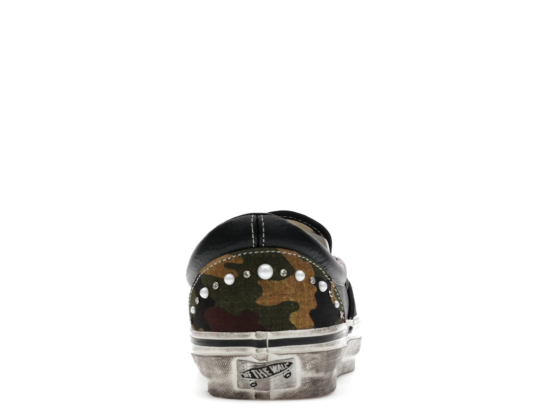 LX Classic Slip-On 98 Pearlized Pack Camo Black - VN000D9PCAK