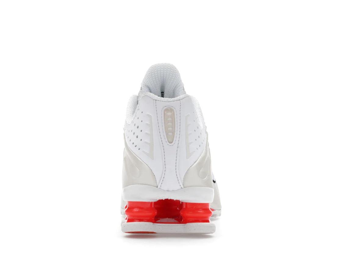 Shox R4 White Phantom Picante Red - AR3565-103