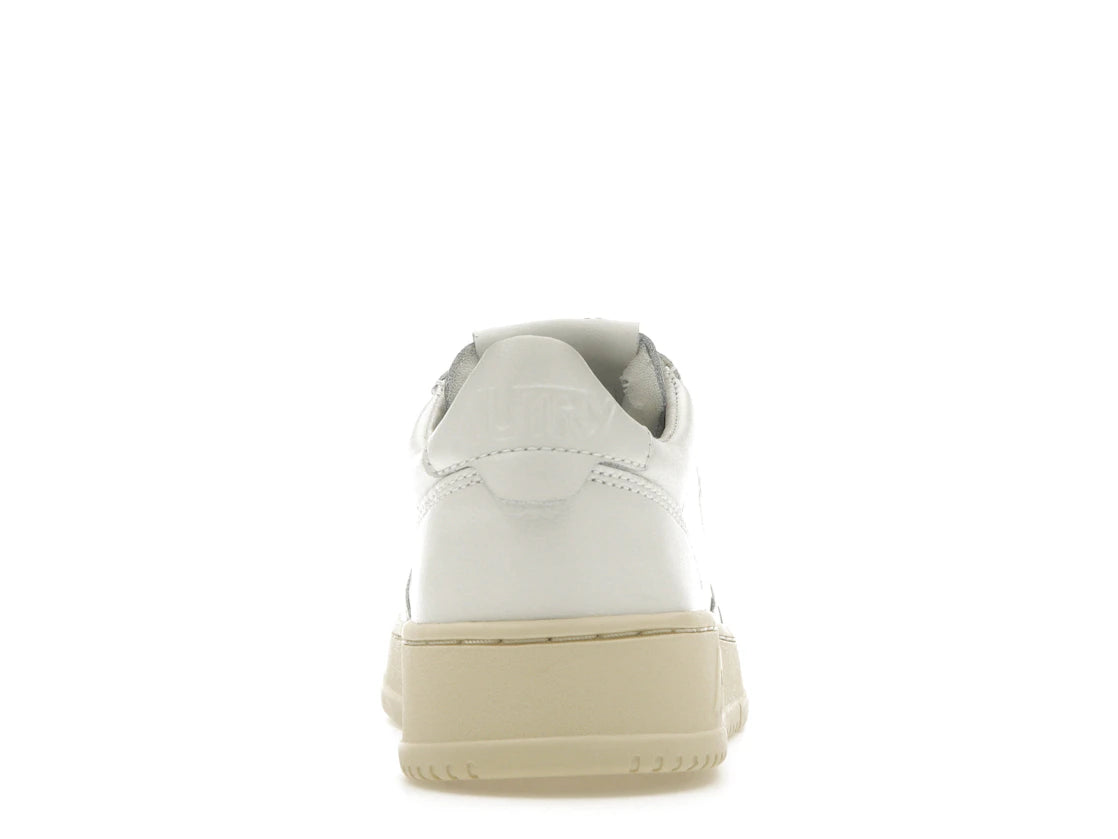Medalist Leather Low White - AULM-LL15