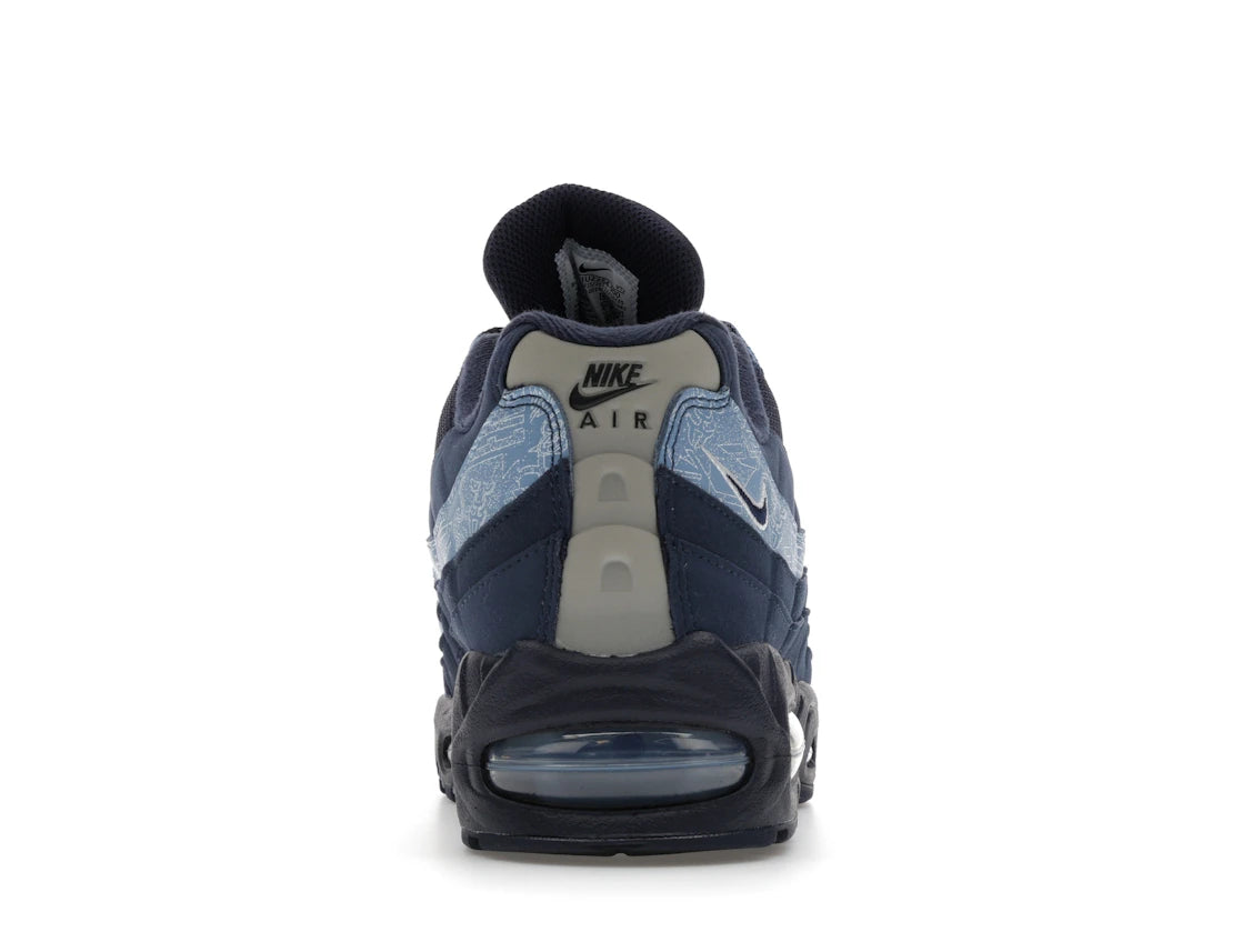 Air Max 95 SE Big Bubble Obsidian Work Blue - IU2254-900