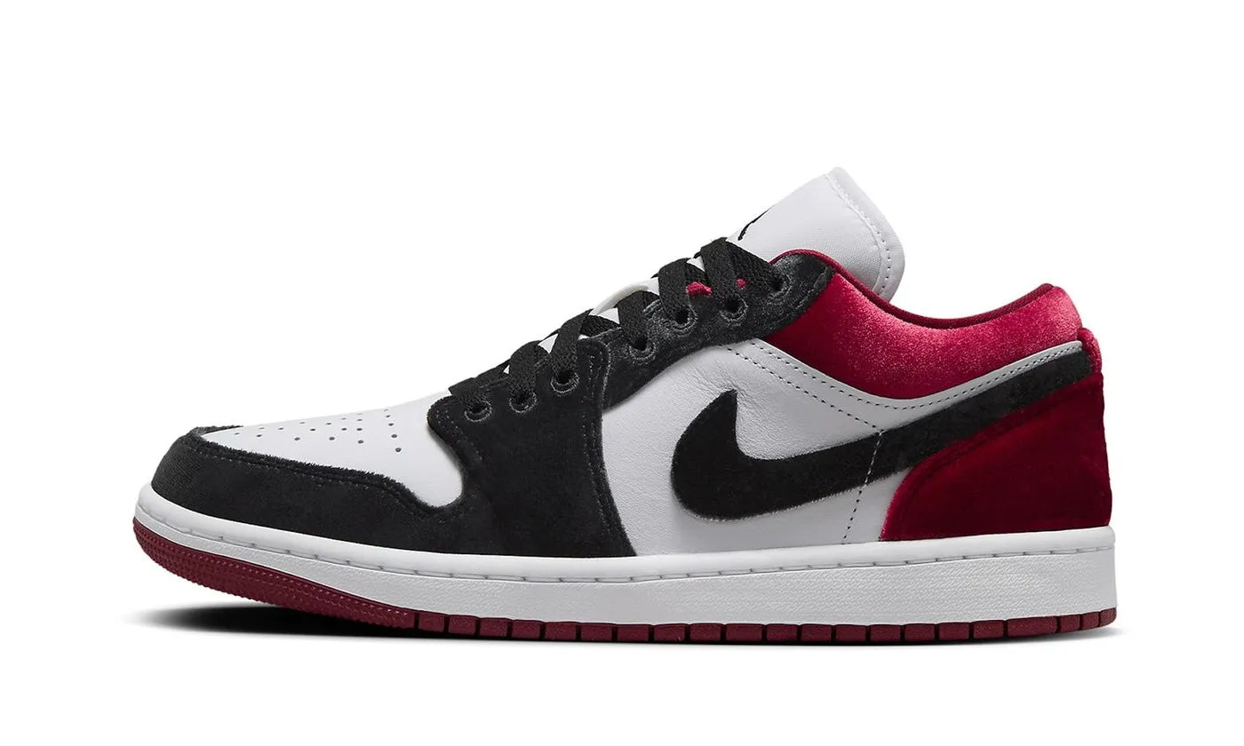 Air Jordan 1 Low SE Velvet Black Toe - FZ3242-001