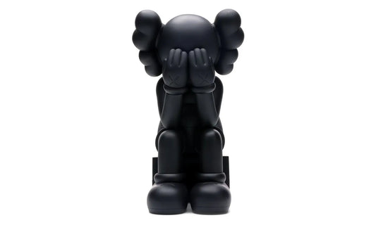 KAWS Passing Through Open Edition Vinyl Figure Black - KAWS-KPTOEV-BLACK