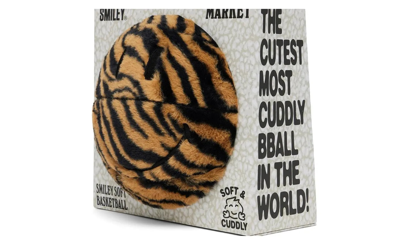 Market Smiley Tiger Plush Basketball Multicolor - MARK-MARKET S-MULTI