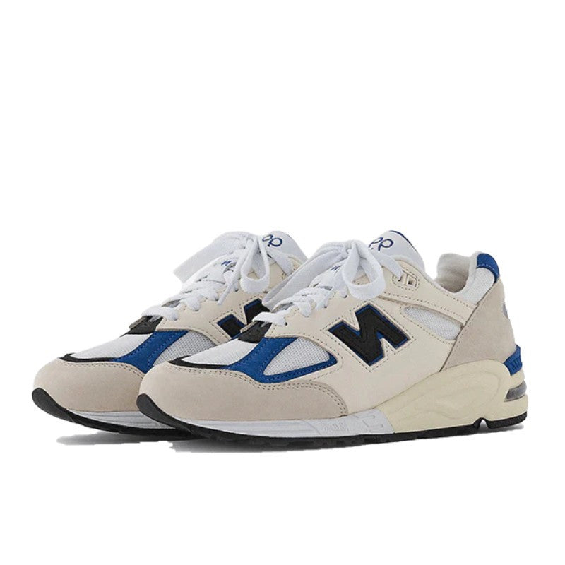 990 v2 Made In USA White Blue