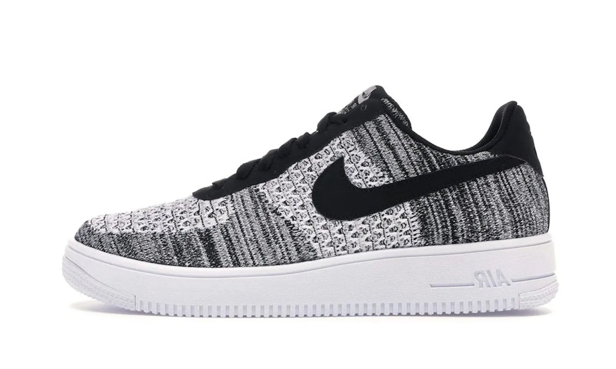 Air Force 1 Flyknit 2 Black Pure Platinum - AV3042-001