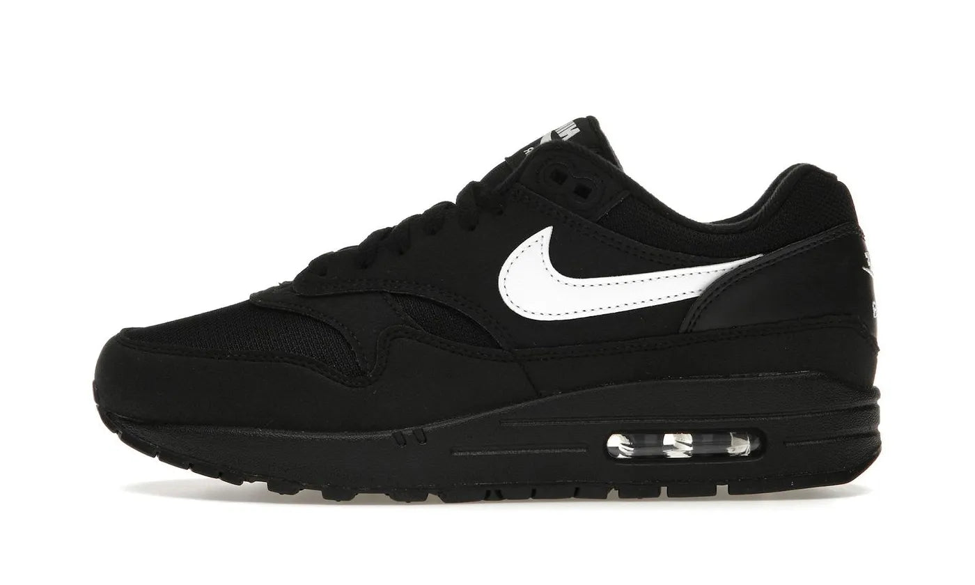 Air Max 1 Black White Swoosh - FZ0628-010