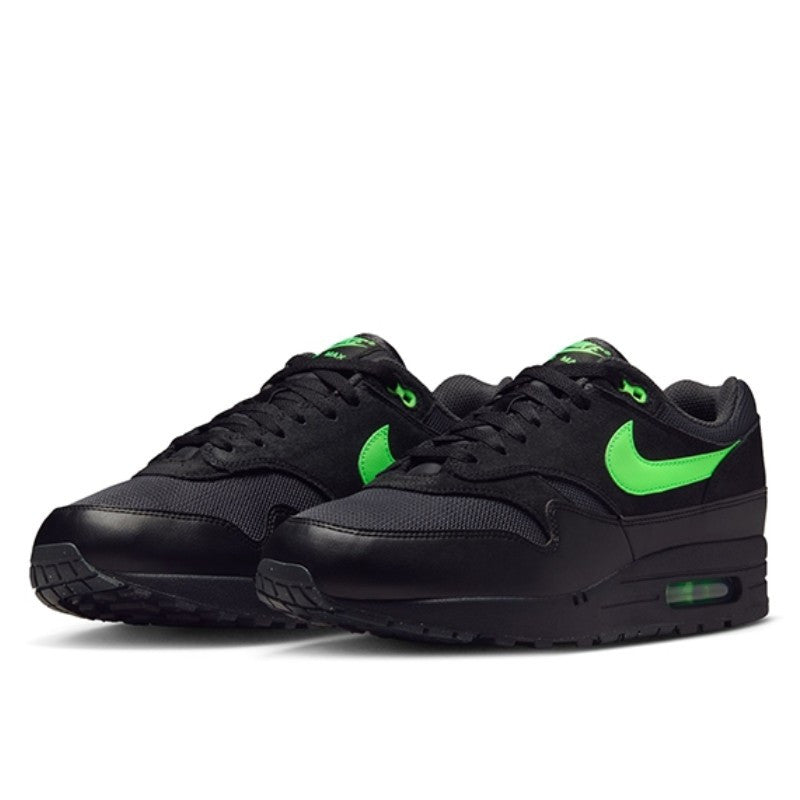Air Max 1 Essential Black Green Strike