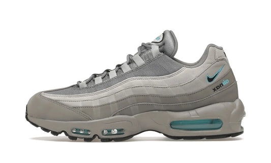 Air Max 95 Retro Logo Grey Aqua - CV1635-001