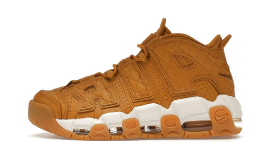 Air More Uptempo Quilted Wheat Gum Light Brown - DX3375-700