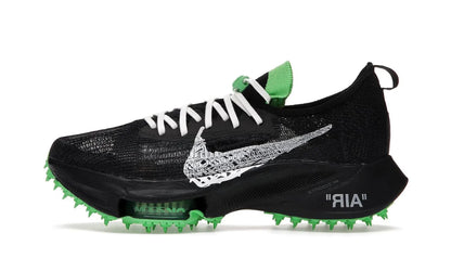 Air Zoom Tempo Next% Flyknit Off-White Black Scream Green - CV0697-001