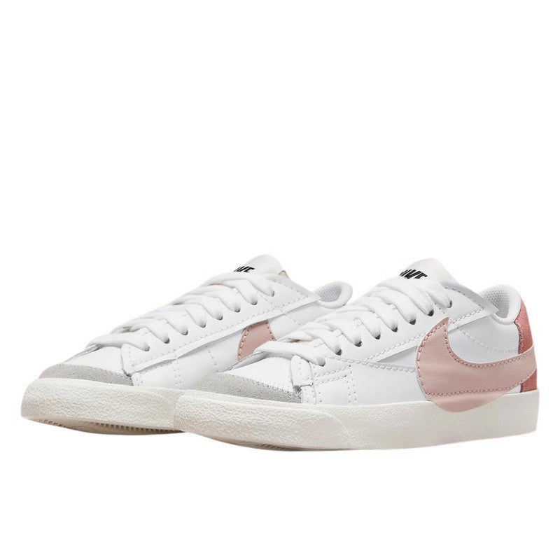 Blazer Low 77 Jumbo White Pink Oxford