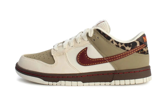 Dunk Low Retro Khaki Team Red Pearl White - IM6687-262