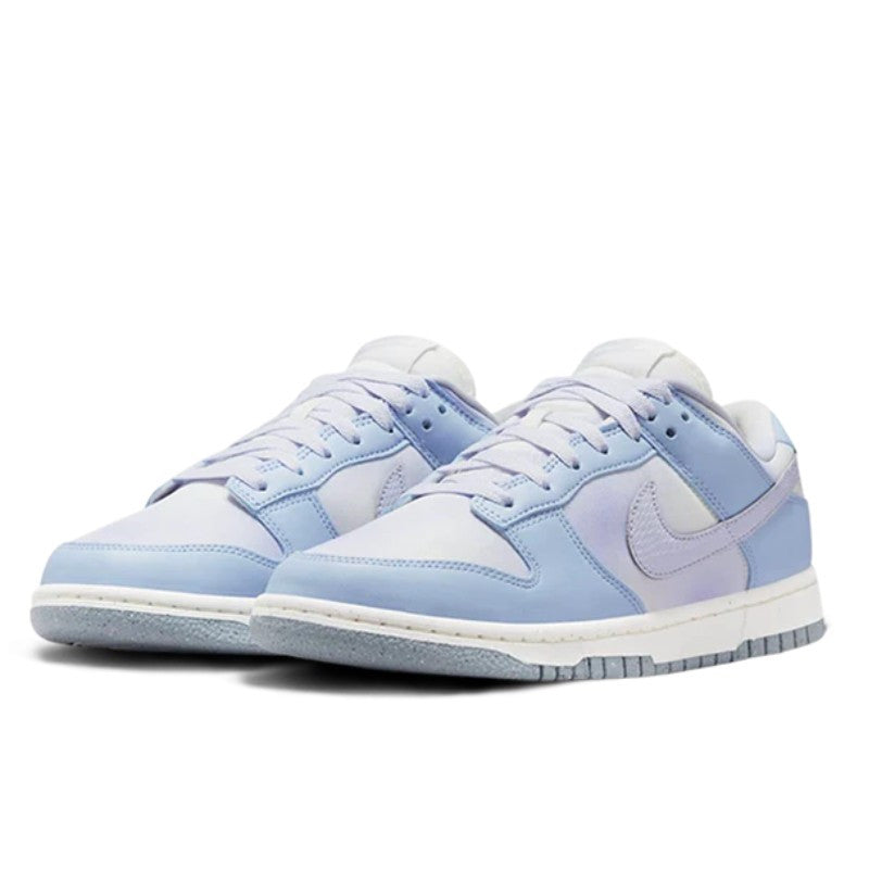Dunk Low White Blue Airbrush