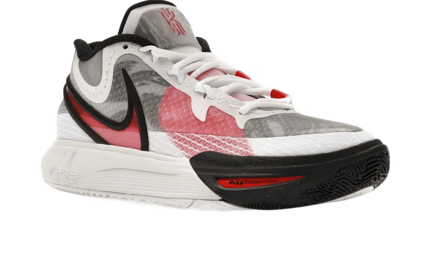 Kyrie 8 White University Red - DJ6016-100/DJ6017-100