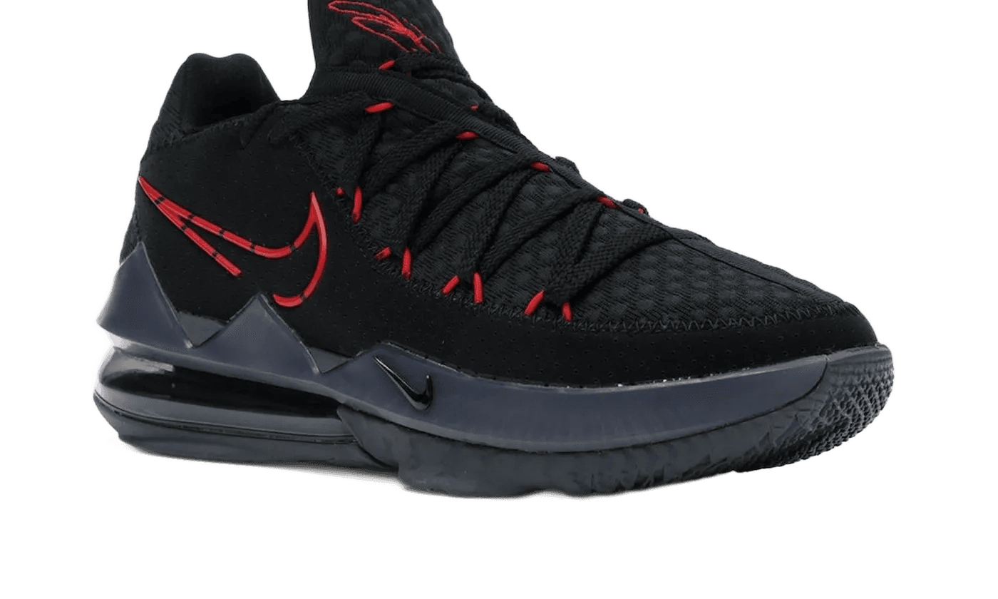 LeBron 17 Low Black Red Dark Grey - CD5007-001/CD5006-001
