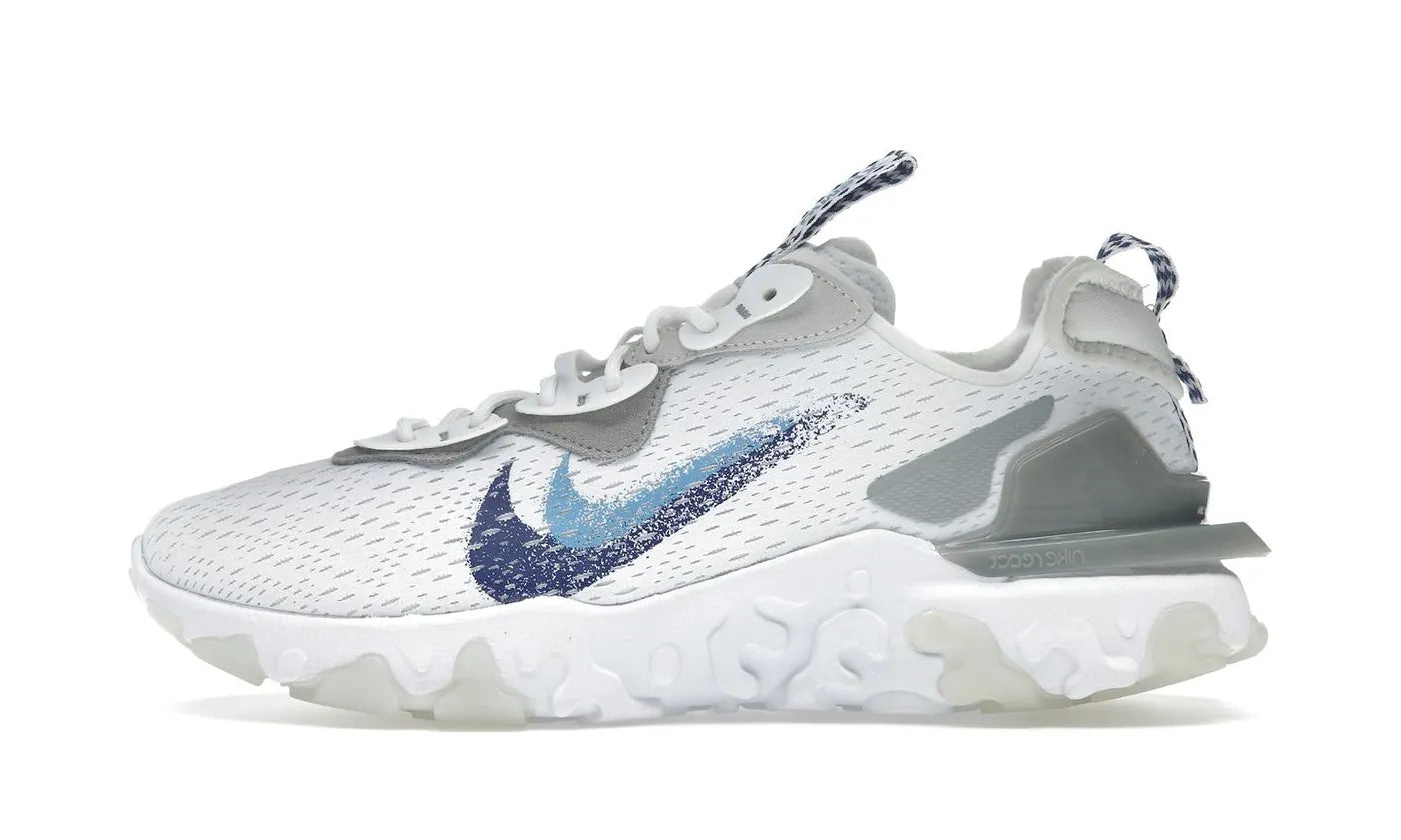 React Vision White Double Blue Swoosh - FJ4231-100