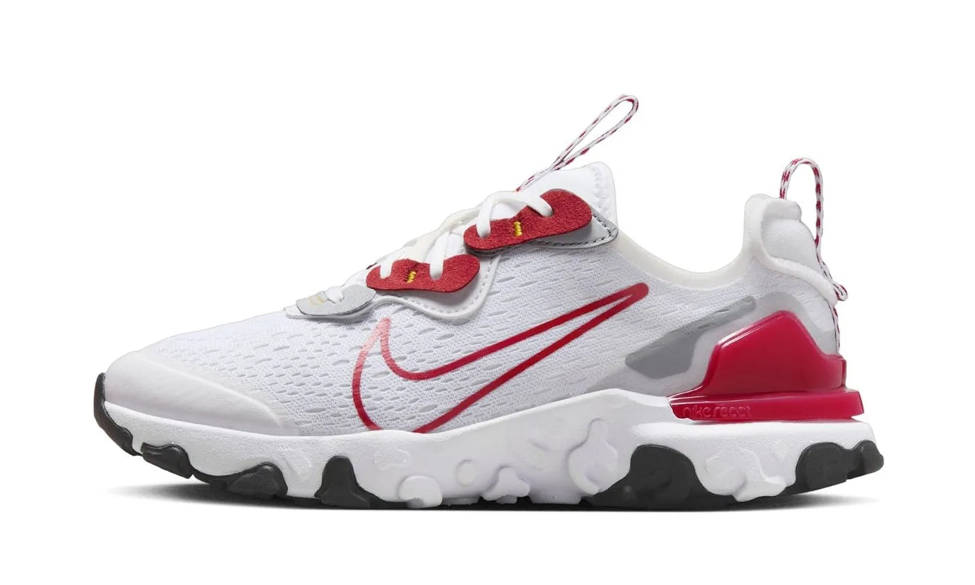 React Vision White Wolf Grey Black Gym Red - HF9094-100