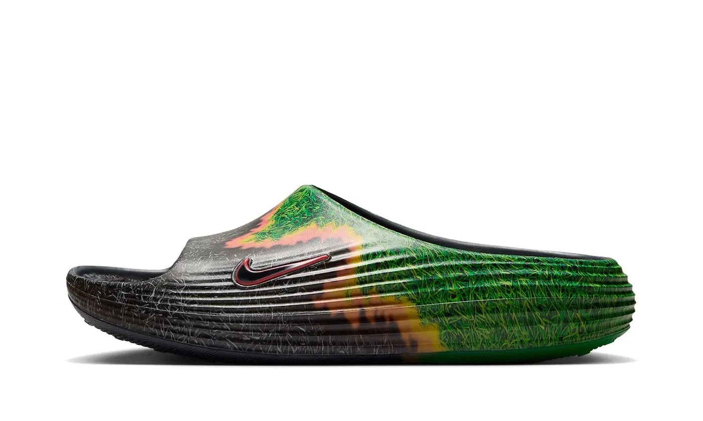ReactX Rejuven8 Slide .SWOOSH Touch Grass Dark Smoke Grey Kelly Green - IR0459-001
