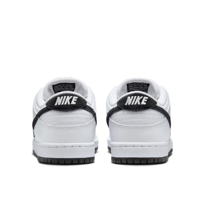 SB Dunk Low White Black