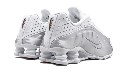 Nike Shox R4 White Metallic Silver - AR3565-101