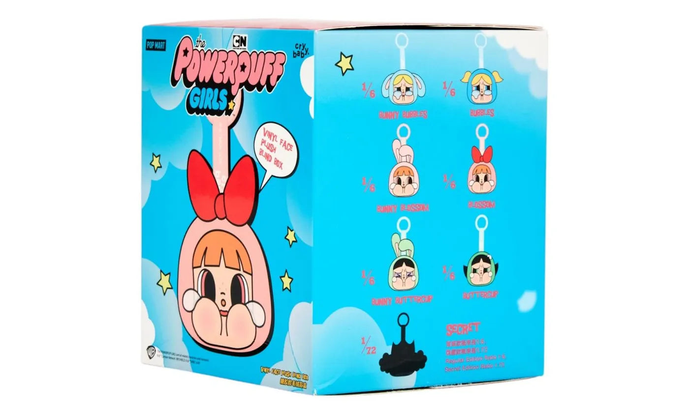 Pop Mart CryBaby x Powerpuff Girls Series Vinyl Face Plush Blind Box - PM-PMCXPGSV-MULTI