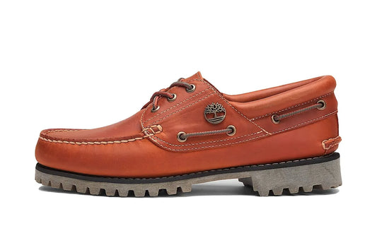 3-Eye Lug Handsewn Boat Shoe Orange - TB0A2PDQ-EJD