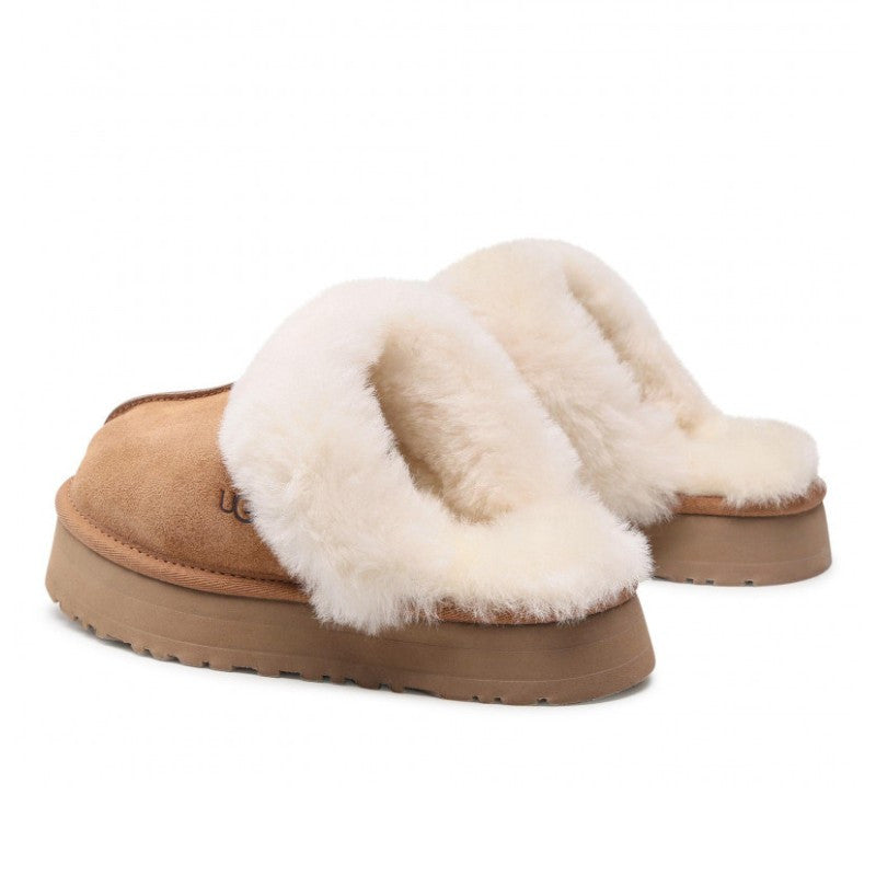 Disquette Slipper Chestnut